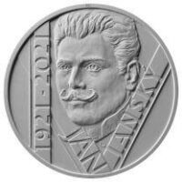 Česká mincovna 100. výročí úmrtí Jana Janského 200 Kč 2021 stříbrná mince Proof 13 g