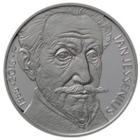 Česká mincovna 450. výročí narození Jana Jessenia 200 Kč 2016 stříbrná mince Proof 13 g