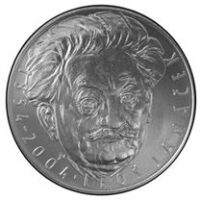 Česká mincovna 150. výročí narození Leoše Janáčka 200 Kč 2004 stříbrná mince Proof 13 g