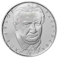 Česká mincovna 150. výročí narození Josefa Suka 200 Kč 2024 stříbrná mince Standard 13 g