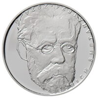 Česká mincovna 200. výročí narození Bedřicha Smetany 200 Kč 2024 stříbrná mince Proof 13 g