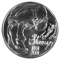 Česká mincovna 200. výročí narození Františka Škroupa 200 Kč 2024 stříbrná mince PROOF 13 g