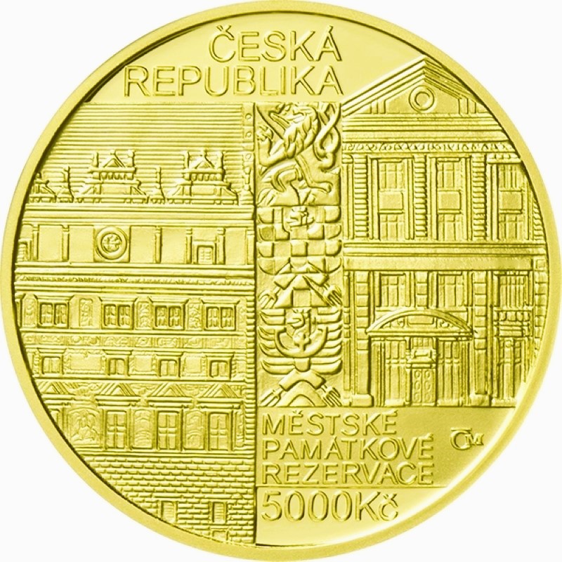 Česká mincovna Plzeň 5000 Kč 2026 zlatá mince PROOF 15,55 g - Obrázek 2
